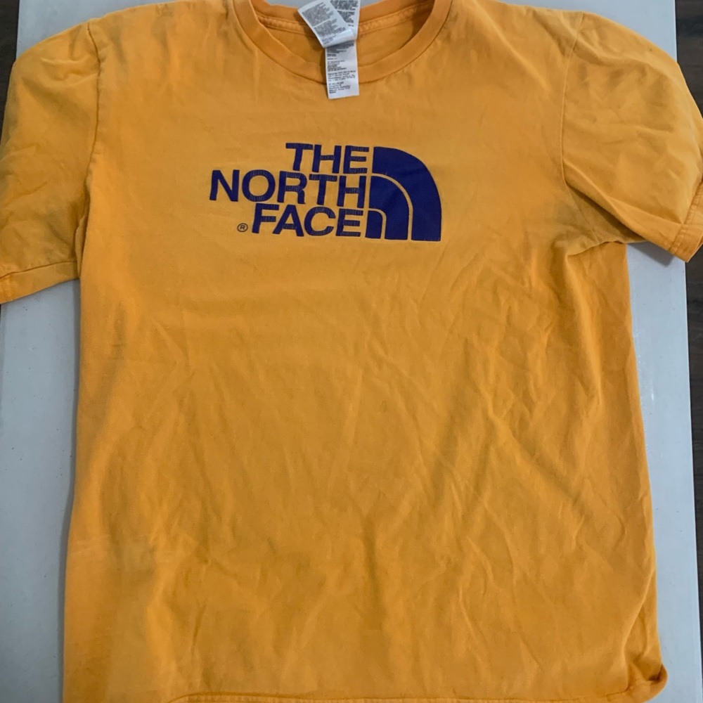 The North Face Men's Yellow Tee